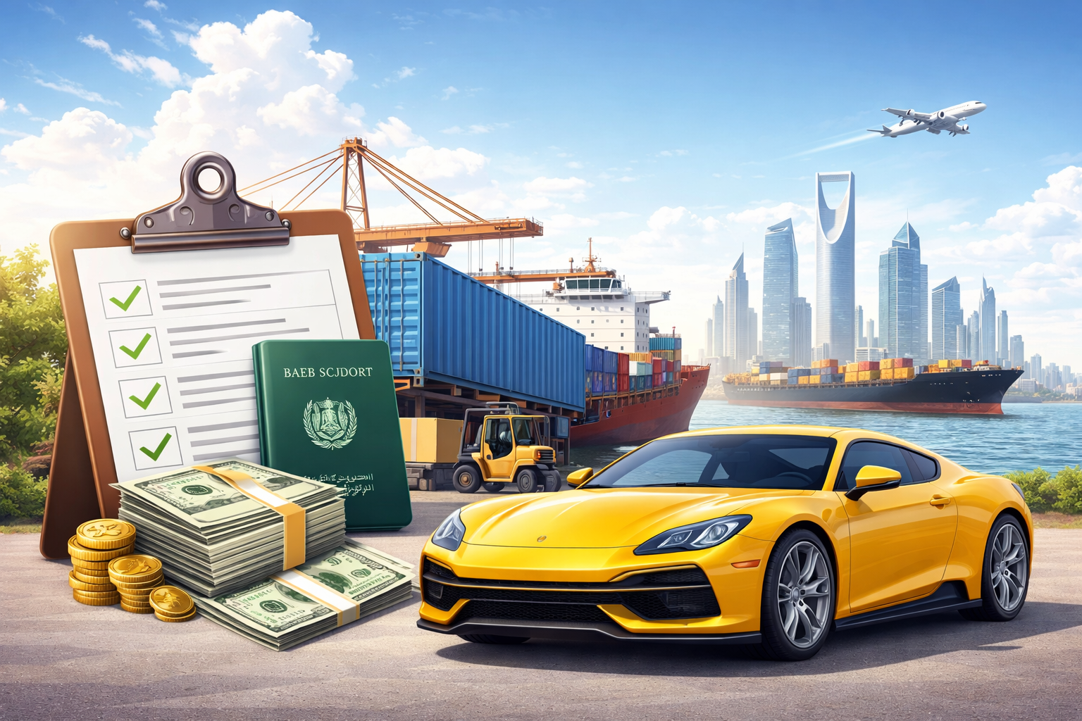How To Import A Car To Saudi Arabia (Rules, Fees & Documents)